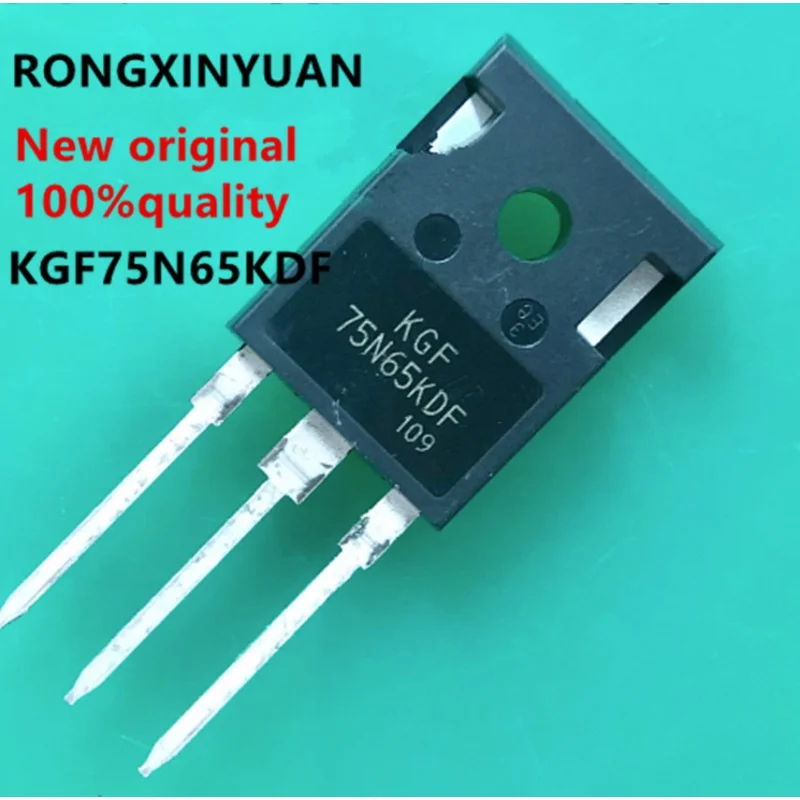 

10PCS/lot KGF75N65KDF TO-247 75A 650V IGBT Imported Original In Stock Fast Shipping Best Quality