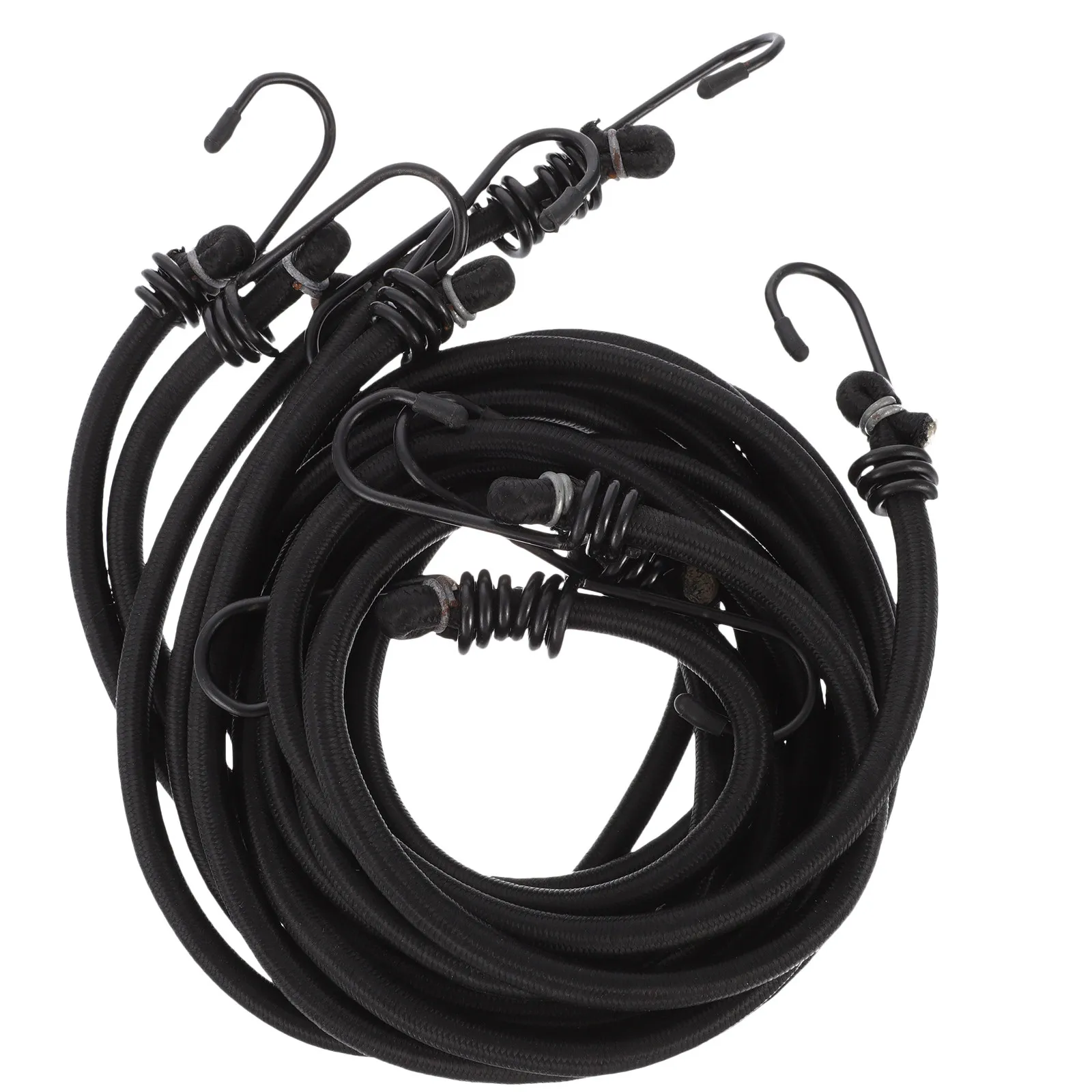 

5Pcs Premium Sturdy Cargo Binding Belts for Bicycles Motorcycles Electric Scooters Outdoor Travel Transport Elastic Tensioner