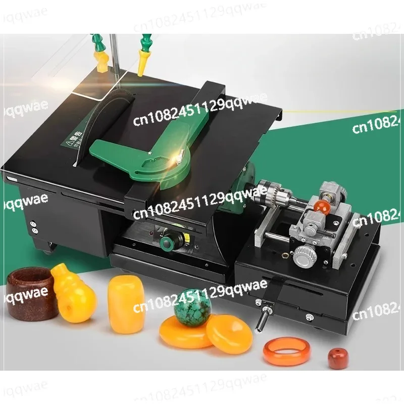Small grinding jade cutting and grinding machine round bead jadeite agate table saw