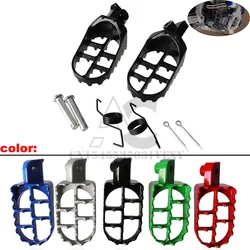 Motorcycle Footpegs Footrests Foot Peg Rest For HONDA CRF XR 50 70 Xmotor SSR KAYO Motorbike Pit Dirt Bike