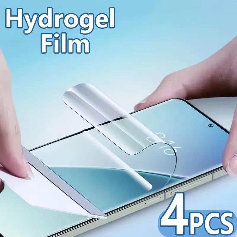 

3/4Pcs Hydrogel Film For Motorola G04s G85 G54 G34 G24 G14 G04 G32 G84 Screen Protector