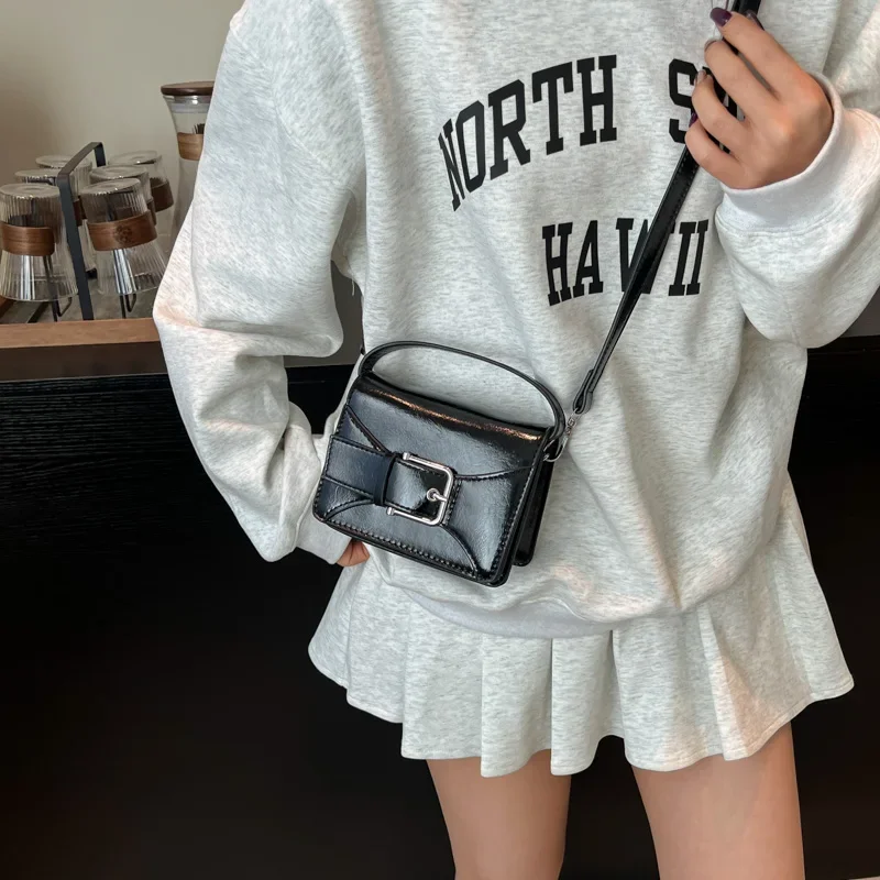 

Стильная пригородная сумка через плечо, кожаная винтажная сумка-мессенджер премиум-класса с логотипом Paris Letter, минималистичный роскошный женский кошелек