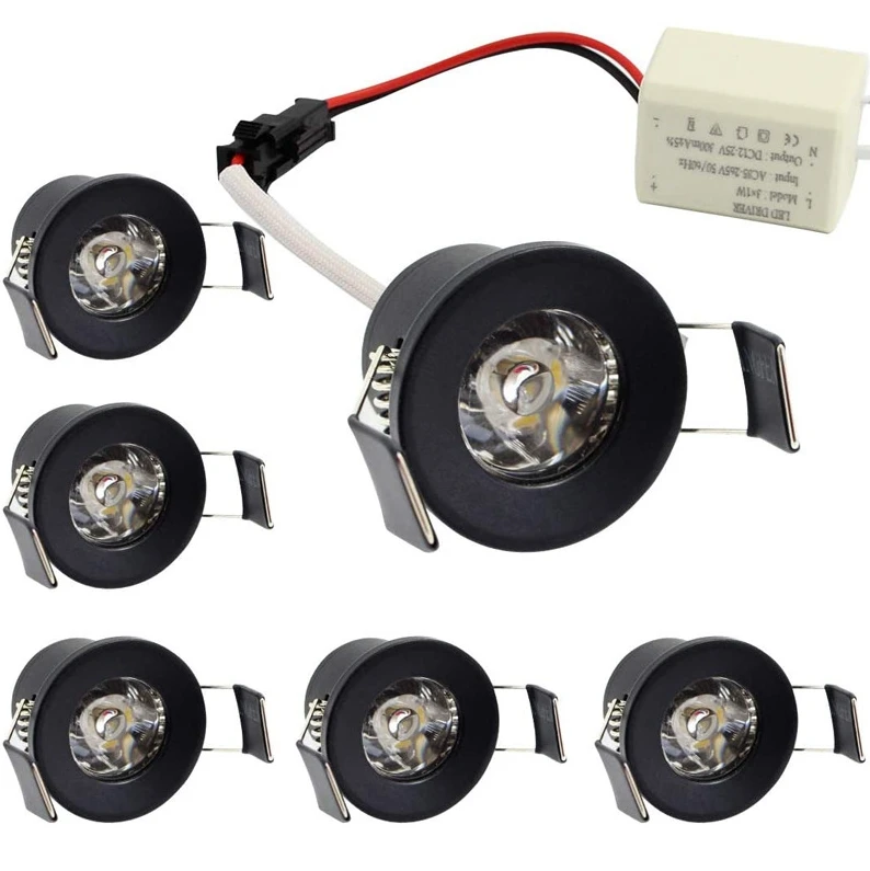 Mini Spot Led Downlight 220V 110V 1.5W 3W 12V 24V Recessed Led Light Dimmable Jewelry Cabinet Ceiling Spotlight Plant Grow