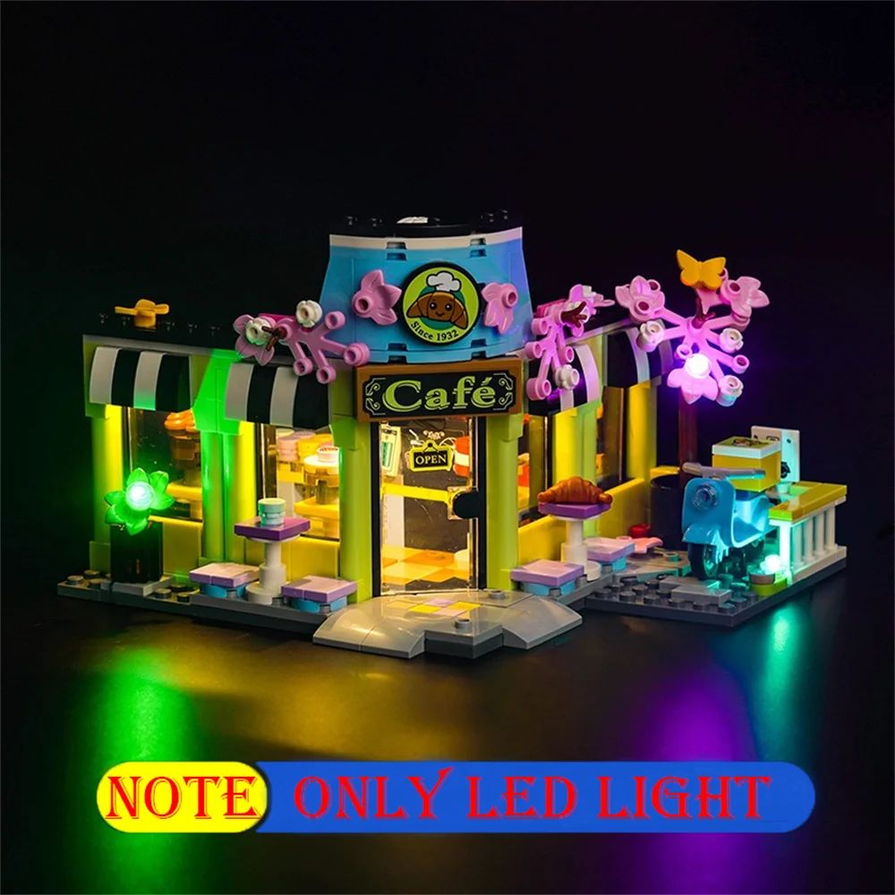 

Girl Lighting Set For 42618 Heartlake City Cafe Not Include Building Blocks (Only Led Light Kit)
