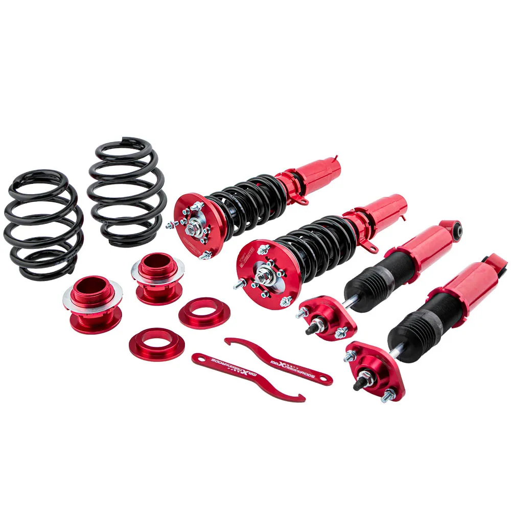 Coilovers Shock & Springs Set For BMW E46 3-Series 330i 98-05 Lowering Kit 316i 318d 320d 323i 325i 328i  Top Mount Front Rear