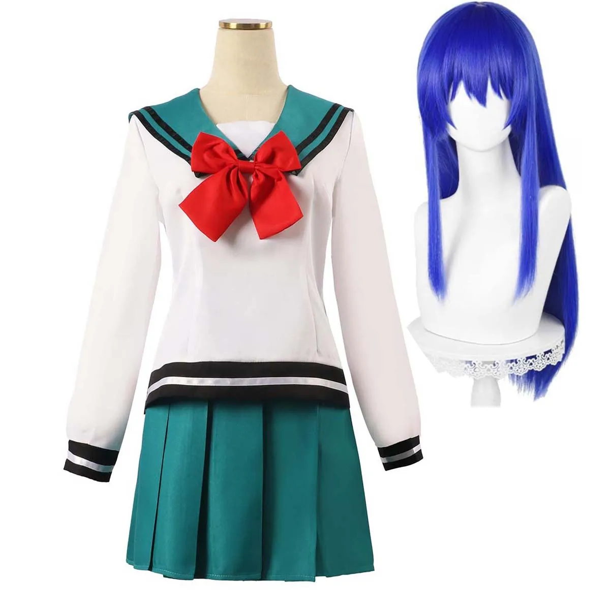 

Anime Saiki Kusuo The Disastrous Life K.-Nan Cosplay Teruhashi Kokomi Cosplay School Uniform Custome