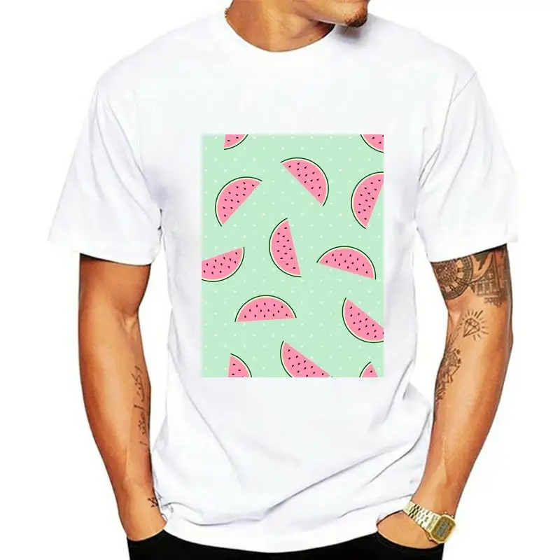 Men t-shirt Summer Watermelon Art tshirt Women t shirt