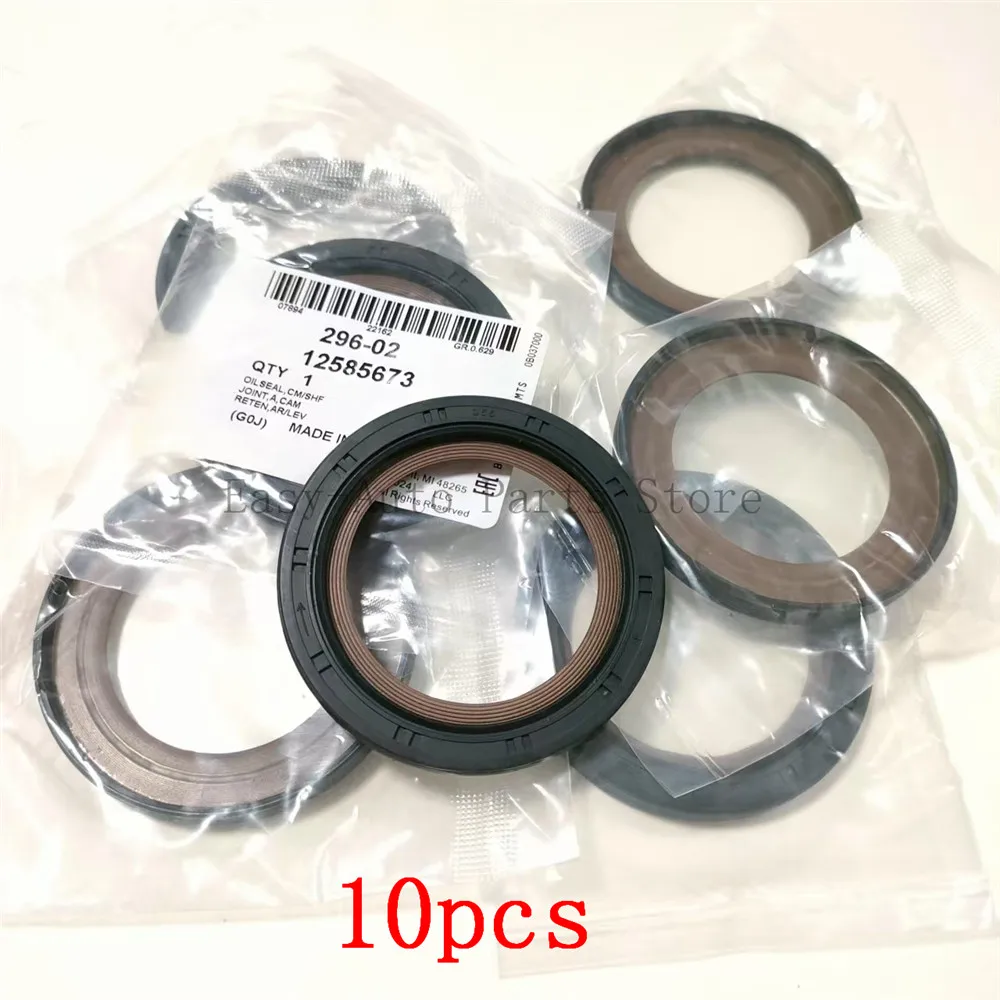 

10X ENGINE FRONT CRANKSHAFT OIL SEAL OEM# 12585673 296-02 For Chevrolet Silverado 2500 HD Express 2500 SS Camaro
