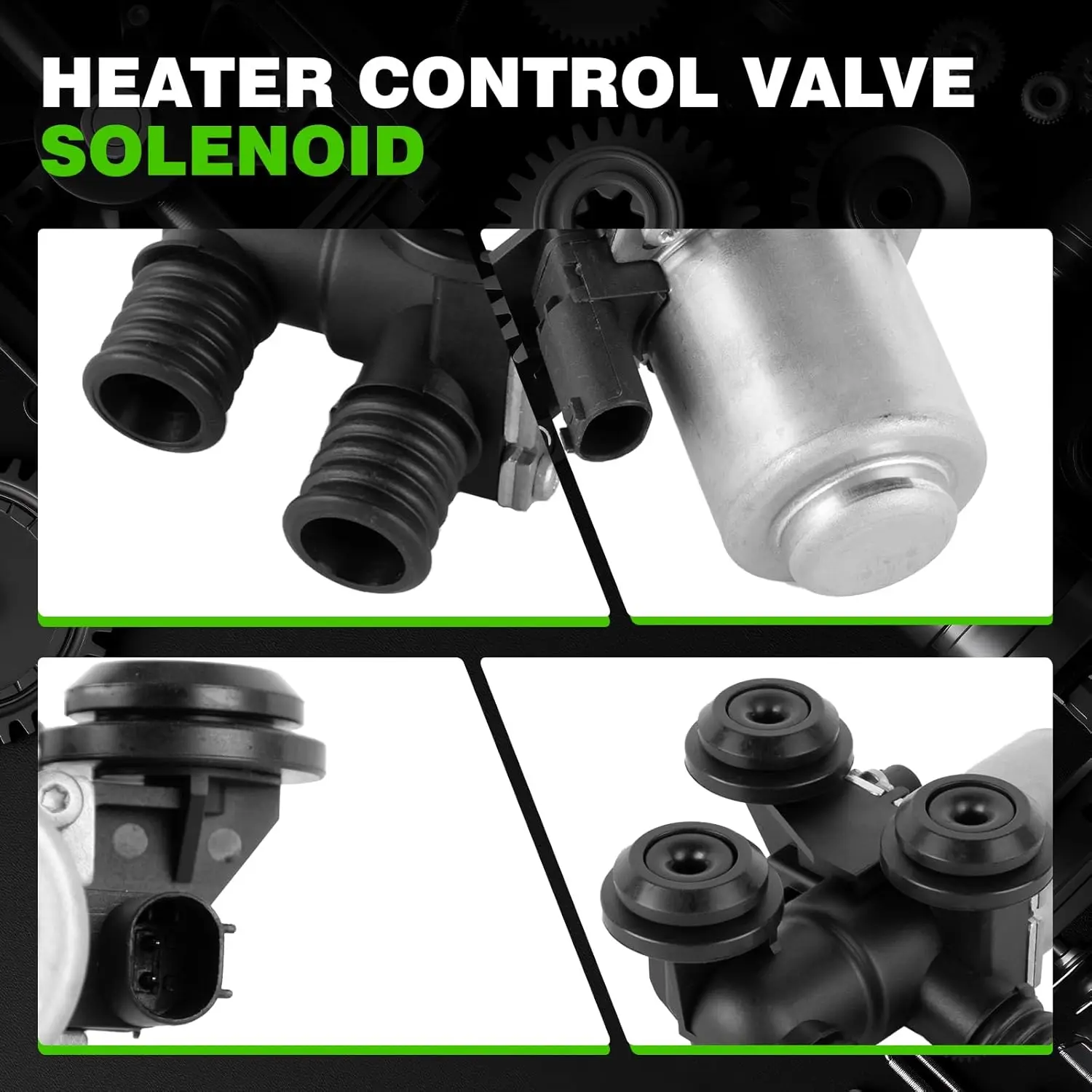 صمام التحكم في سخان HVAC لسيارات BMW E46 323Ci 2000 323i 1999-2000 325Ci 325i 2001-2006 325xi 2001-2005 E39 3 5 Series 64118369805 #5