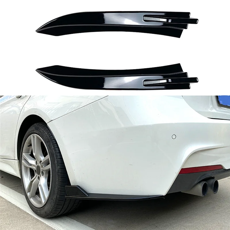

Classy-Car Rear Bumper Lip Diffuser Side Splitters Body Kit For BMW 3 4 Series F30 F31 Sedan/Touring M Sport 2013-2019