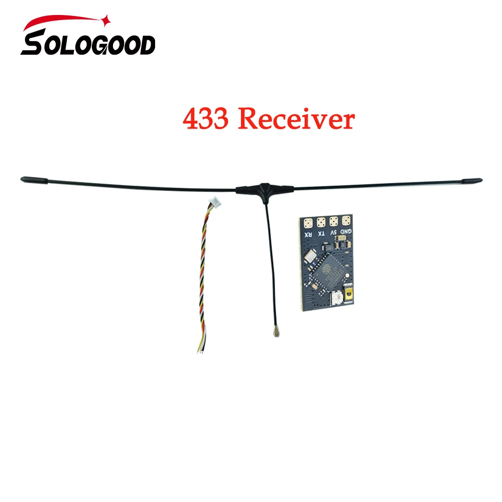 SoloGood ExpressLRS 433 1000mW TX Modul 370-500MHz RF Frequenz ESP32+SX1276+TCXO für RC Racing Drohne – Detail 7