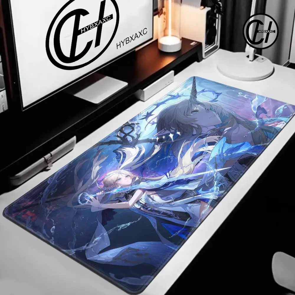 Cartethyia Wuthering Waves Rubber Mouse Pad Game Laptop Play Mat Extra Large Kawaii Non-slip Mouse Pad Gaming Accessories XXL