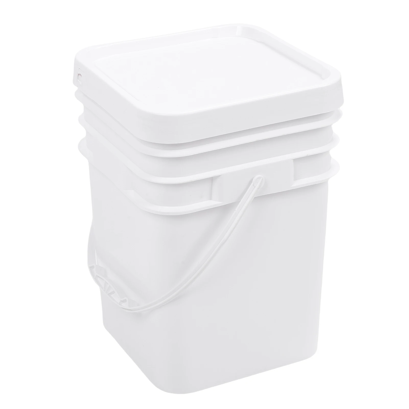 دلو عسل سعة 20 لتر مربع عالي السعة HDPE مستخرج عسل بلاستيكي مع بوابة وغطاء حاوية عسل لتربية النحل #4