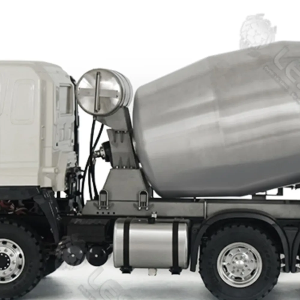 

Gift LESU 1/14 6x6 KIT Mixer Truck for Metal RC Concrete Car Agitating Lorry Vehicle Sound Light System Toy Model for Adults