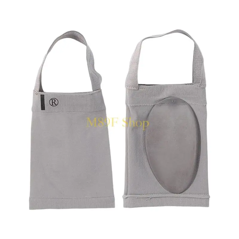 M89F Compression Arch Support Sleeves with Gel Pad Cushioned Gel Foot Sleeves Arch Support Brace for Flat Foot Relief