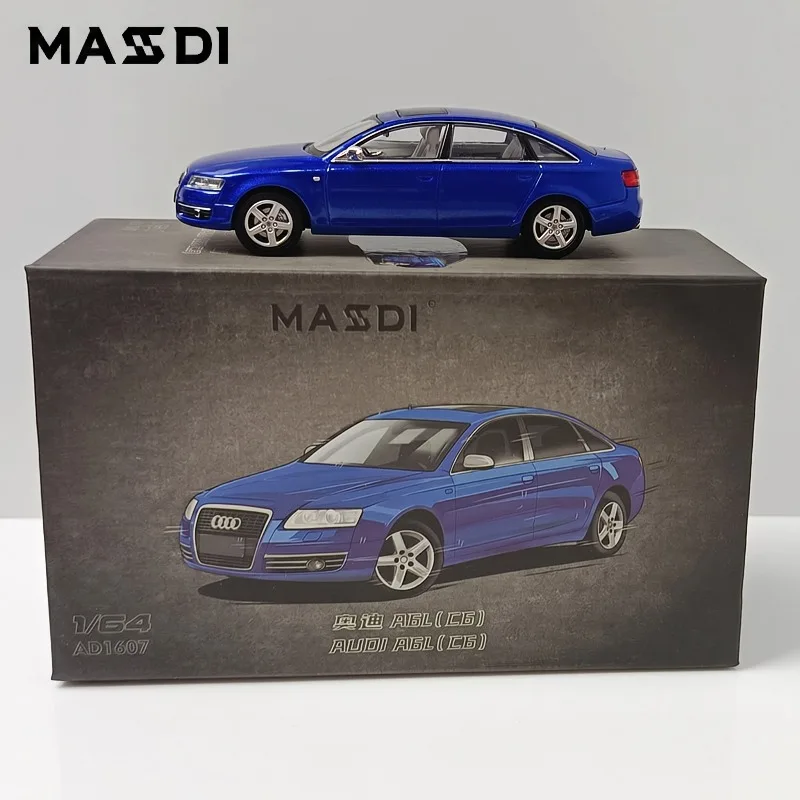 

MASDI1:64 Alloy Audi A6L (C6) Sixth Generation Simulation Car Model Collectible Male Decoration