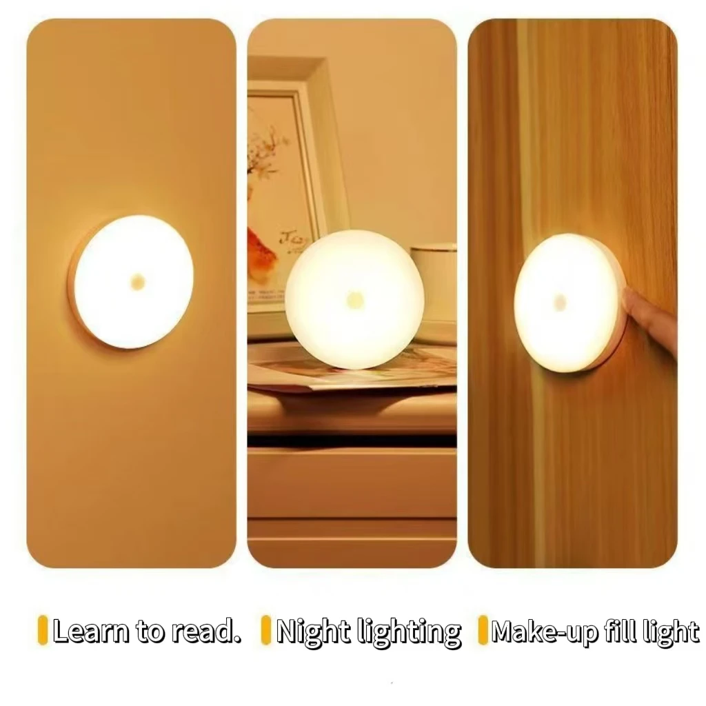 Led mini nightlight estudante dormitório proteção para os olhos cabeceira luz noturna quarto
