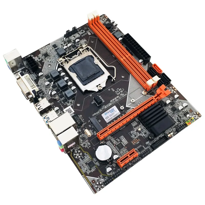 Placa base B75 de escritorio M.2 LGA1155 para CPU i3 i5 i7 compatible con memoria DDR3 SATA 3,0 USB 3,0 interfaz PEI-E VGA CPU Intel Core