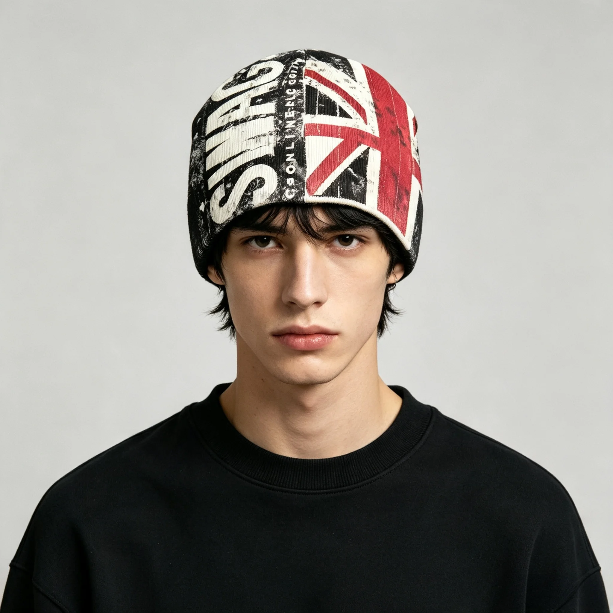 Retro Distressed UK Flag SWAG  - Street Fashion Uk ulasan dan harga