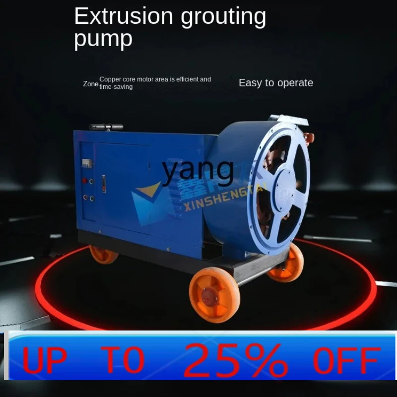 

jq Squeeze Tube Grouting Ash Handling Pump Cement Extruded Grouting Machine Grouting Delivery Pump