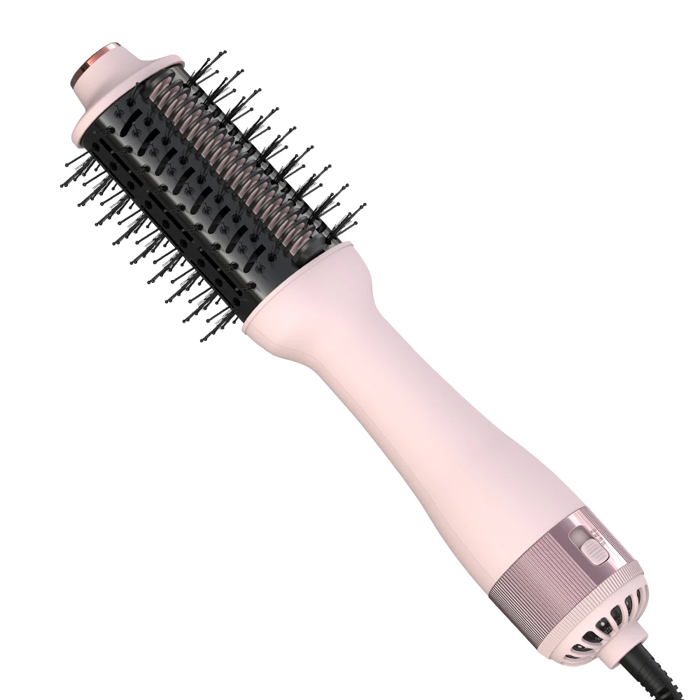 

SMET Лучшая цена, горячая распродажа, электрическая щетка горячего воздуха с функцией выпрямления и сушки, фен, расческа для волос, стайлер для волос