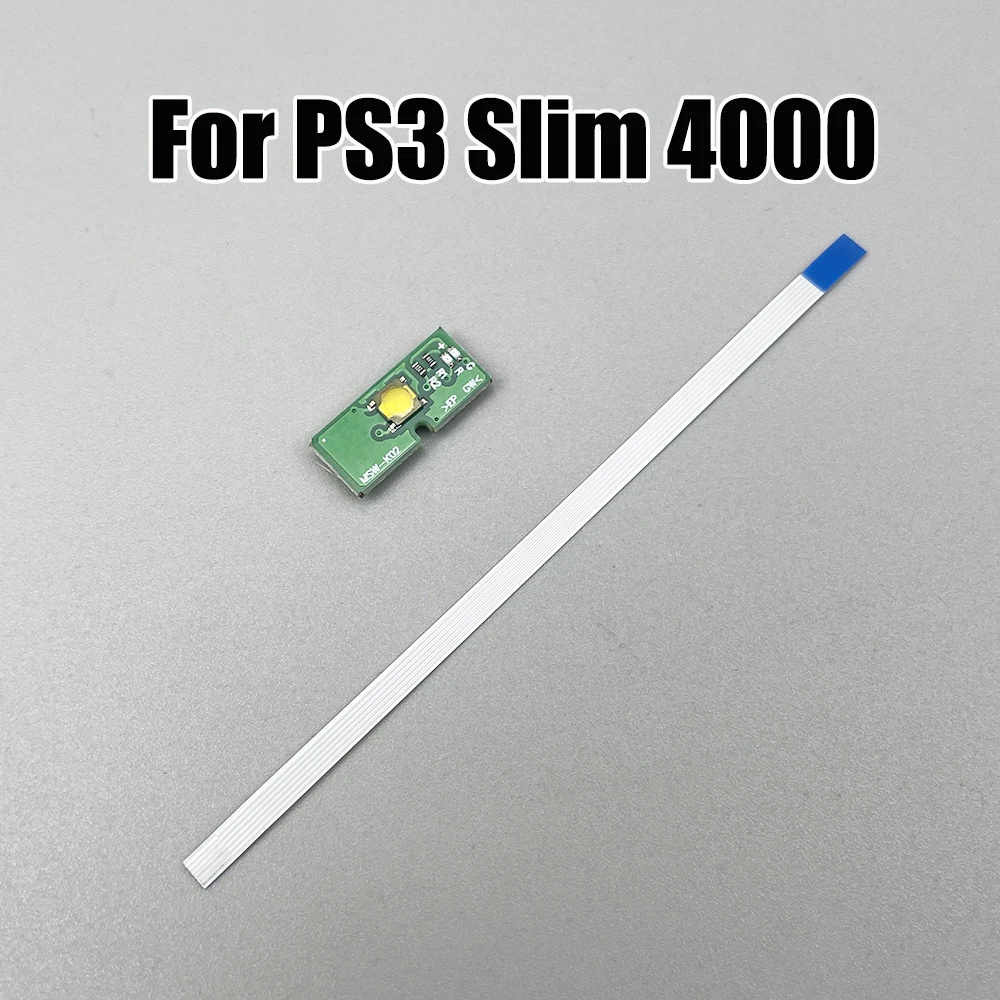 For PS3 4000 CECH 4000 Super Slim Power Button On OFF Switch Board W Eject Ribbon Cable Board Flex Cable MFW-001 MSW-K02