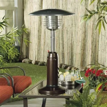 46,000 BTU Outdoor Propane Patio Heater with Wheels, Commercial & Residential Umbrella gas heater heater