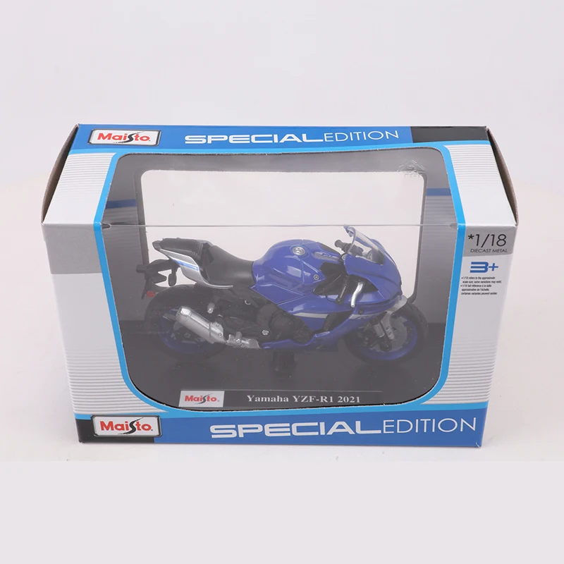 Maisto 1:18 YZF-R1 2021 Motorcycle Car Simulation Alloy Car Model