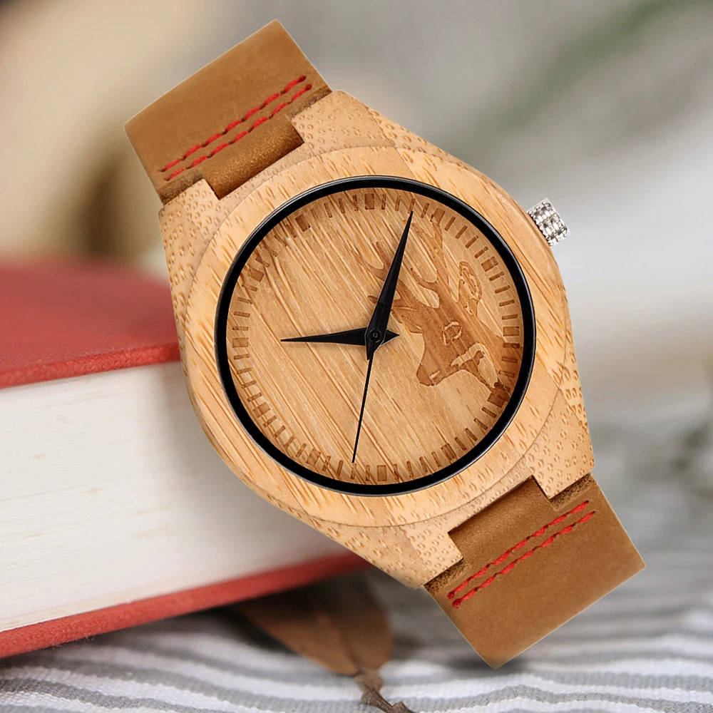 Модные деревянные часы, деловые японские кварцевые часы, высококачественные часы из натурального дерева, скандинавские минималистичные подарки