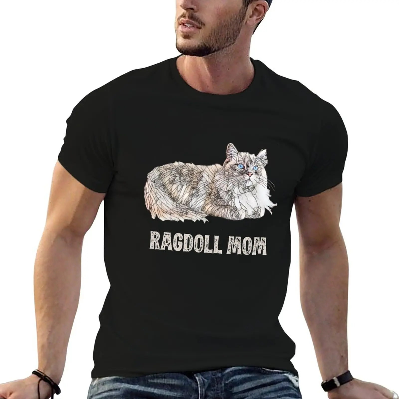 

Ragdoll Mom - Ragdoll Cat Mom Design T-Shirt t shirt man designer t shirt custom print g man t shirts for men T-shirt