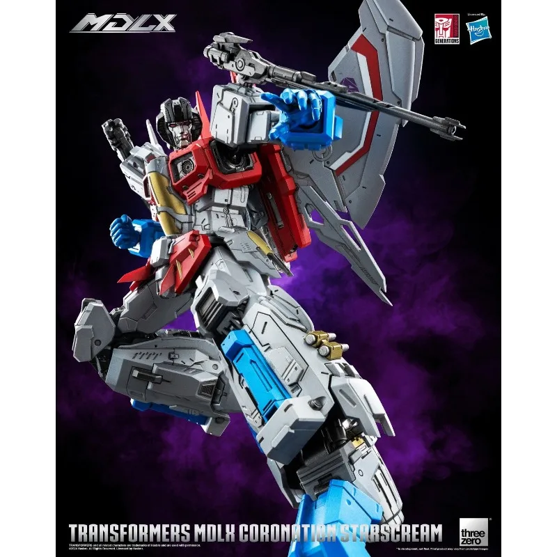 Na Stanie Transformowalne Figurki 3A Threezero MDLX Coronation Starscream Model Kit Zabawki Figurka Akcji Kolekcja Prezent