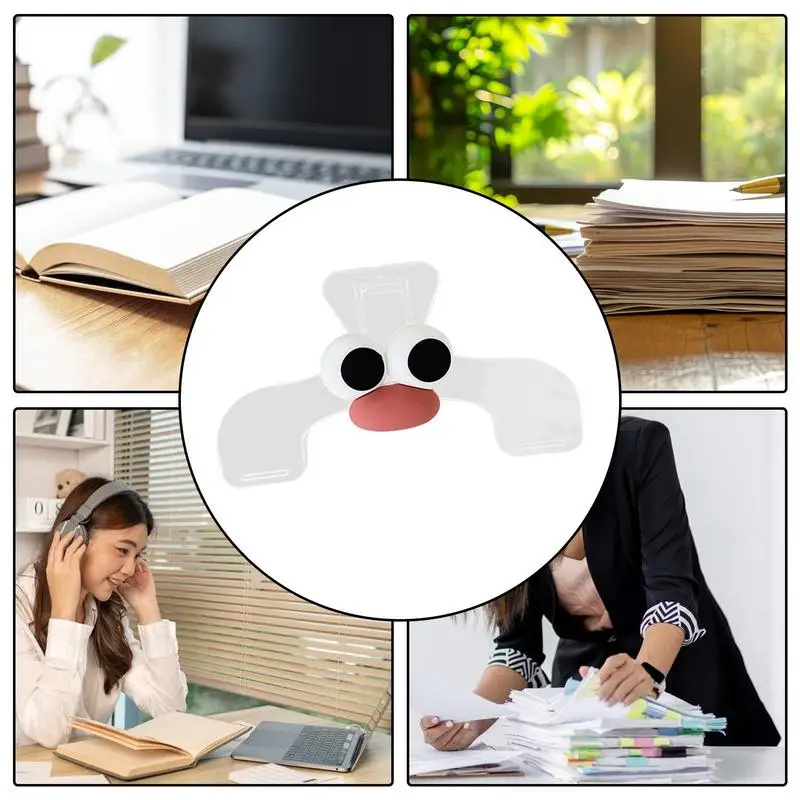 Clips de libro de música, marcador de página de libro de lectura, Clip de hoja transparente, Clips de libro para libros, partituras de Piano, boletos de documentos