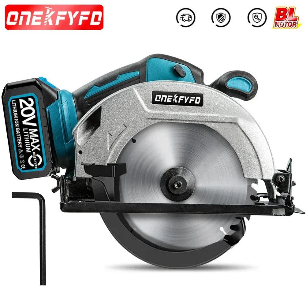 

7inch 180mm Brushless Electric Circular Saw Handle Power Tools Dust Passage Multifunction Cutting Machine for Makita 18V Battery