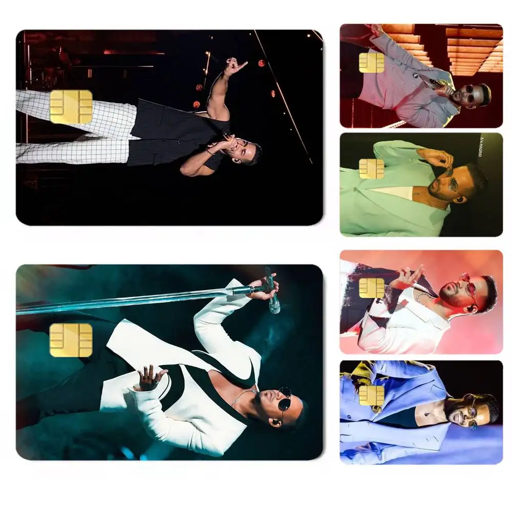 Singer Romeo Santos-s High Definition Matte PVC Film Tape | For Credit Card, Debit Card Stickers & Gift Decoration