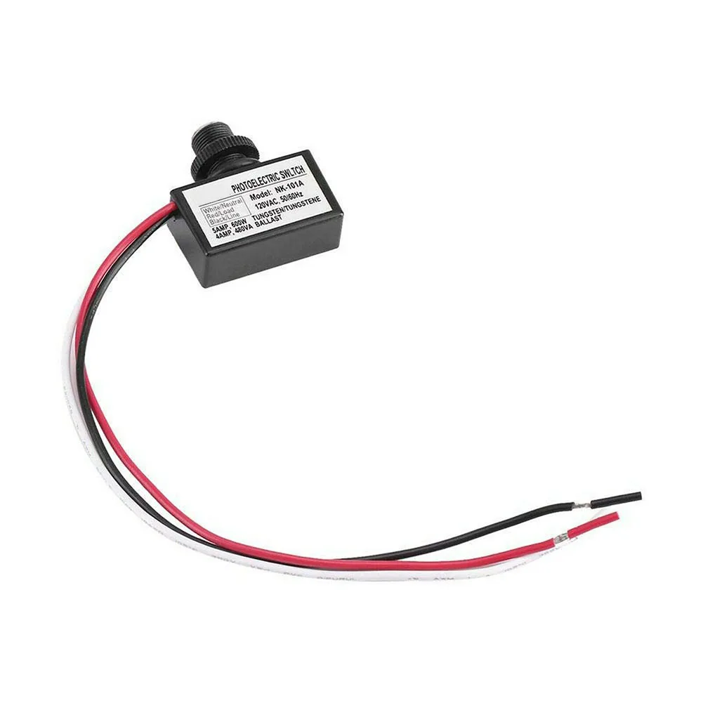 Temperature Compensated Light Controller Photocell Light Controller Photoelectric Switch 20-120s Delay -40 C 70 C