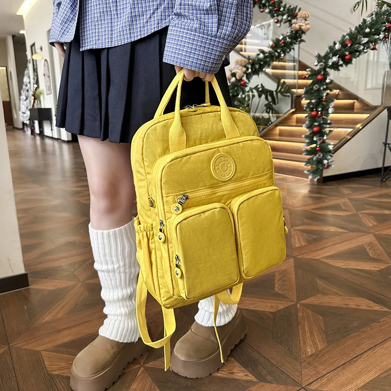 

​2025 Lightweight Waterproof Backpack Multi-Pocket Commuter Travel Daypack with 14" Laptop Sleeve Fashion​