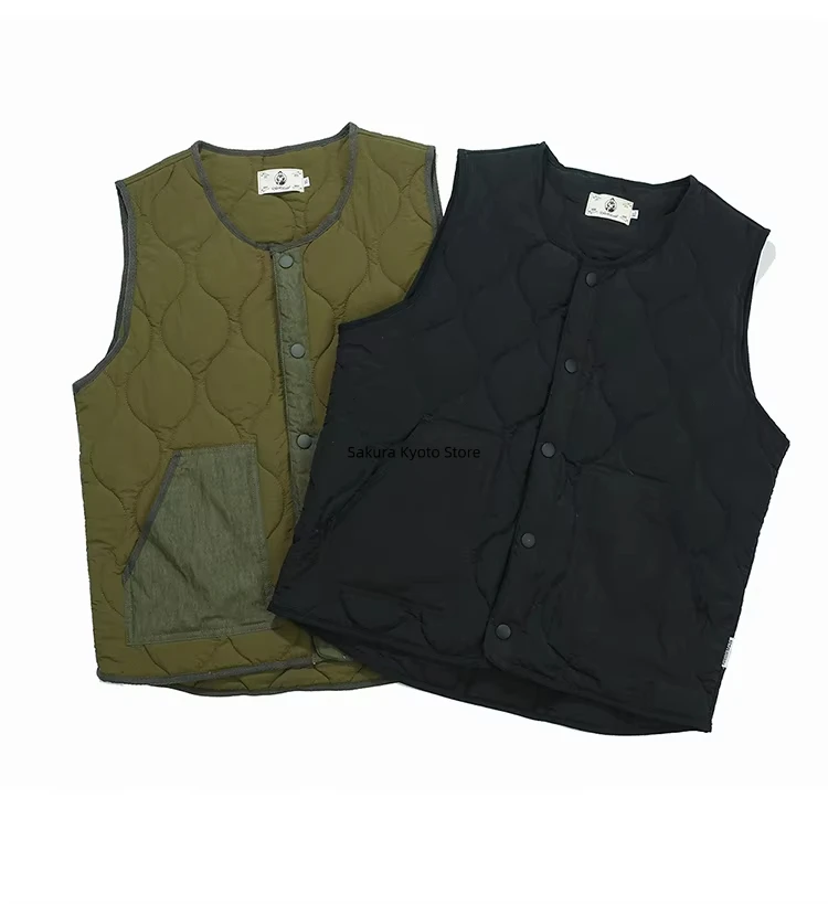 سترة قطنية بدون أكمام لملابس العمل في الهواء الطلق 25AW #2