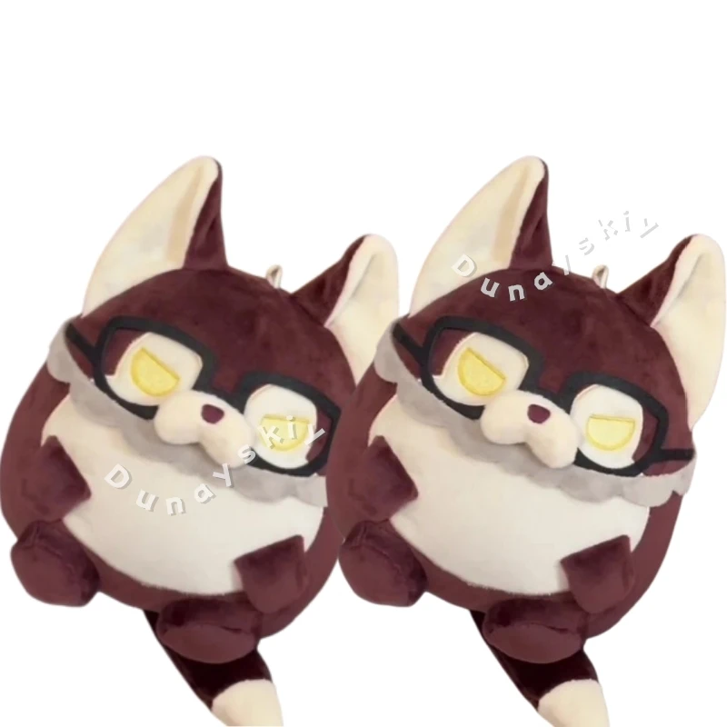 Valko Fan-made 15cm Round Wolf Bobo Cotton Pendant Plush With Ears And Tail Love And Deepspace Halloween Cos Game Fan Gift - view 6