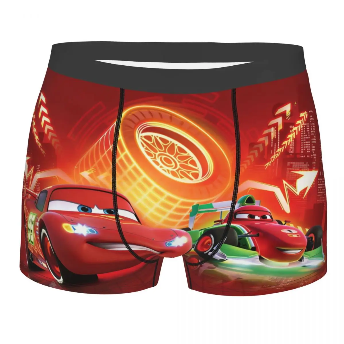 

Мужское нижнее белье Custom Manga Lightning McQueen, дышащие аниме-боксеры, шорты, трусы, мягкие трусы для мужчин