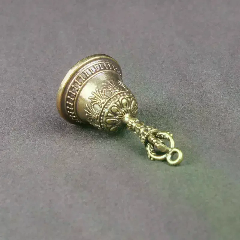 Christmas Bronze Bell Creative Gift Home Decoration Accessories Brass Handicraft Die-casting Drop Bell Key Car Button Wind Bell