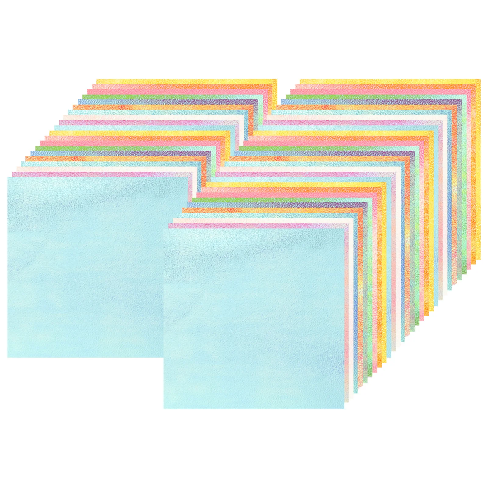 

50Pcs Pearl Origami Paper Soft Square Folding Sheets DIY Crafts Supplies for Handmade Art Projects Origami Papers