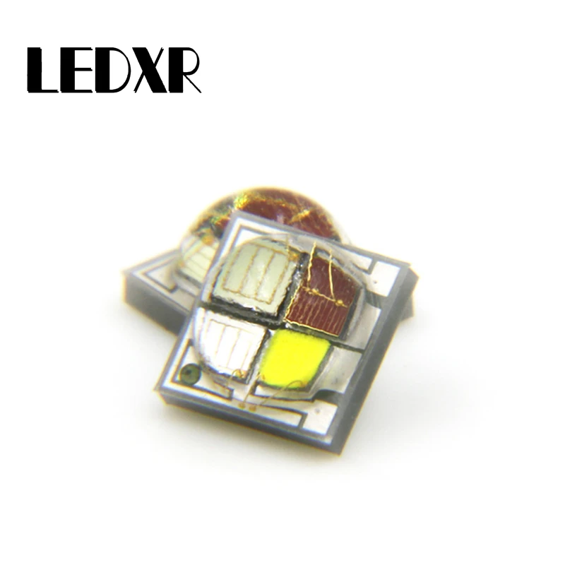 10pcs 3W high power LED 3535 xpe cree led ceramic lamp beads 3535 RGBW can be welded aluminum substrate stage light