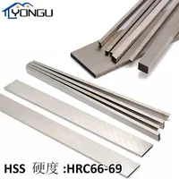 White Steel Knife HSS High Speed Steel Square Milling Engraving Bit Lathe CNC Turning Milling Tools Long 200mm Thick 2/3/4/6/8mm