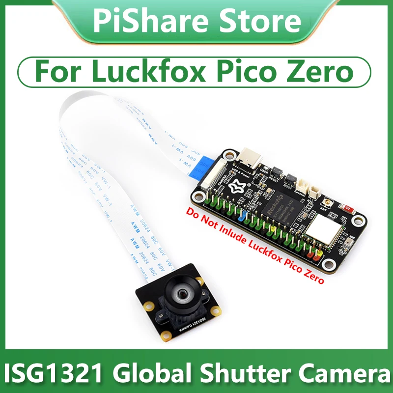1.38MP Global Shutter Camera Module ISG1321 Senso For Luckfox Pico Zero