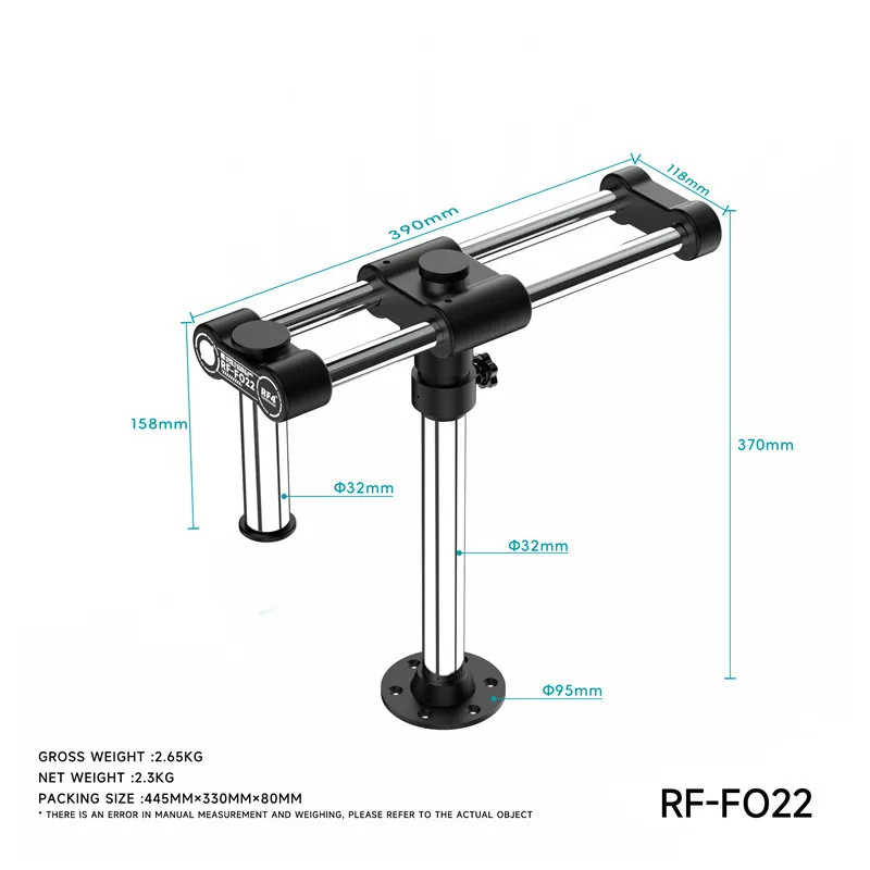 RF4 FO21 FO22 ステレオ顕微鏡スタンド 360 °   回転ユニバーサルダブルアーム顕微鏡ブラケット二軸ホルダーリフティングツール
