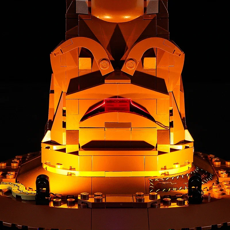 مجموعة إضاءة LED DIY لـ LEGO 76429 قبعة فرز ناطقة هدية بناء الطوب (إضاءة LED فقط، بدون نموذج كتل)