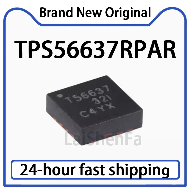 5PCS TPS56637RPAR VQFN-10 4.5V To 28V 6A Buck Converter with ULQ Mode