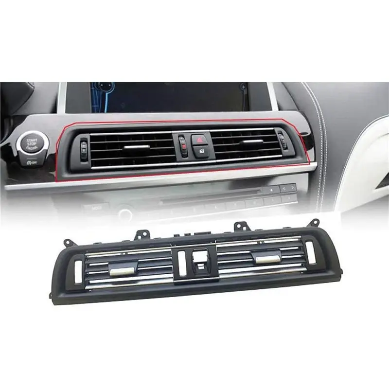 Superior-2X Car Dashboard Central Fresh Air Vent Grille Outlet For BMW 6 Series F06 F12 F13 630 635 640 645 650 64229197486 - view 5