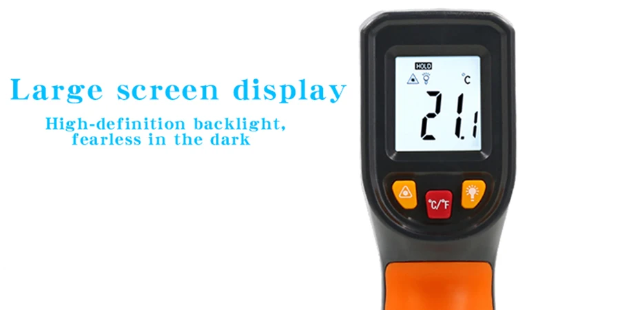 NJTY T400A T600A Hochpräzises Infrarot-Thermometer, Wasserthermometer, Backen- und Küchenthermometer – Detail 5