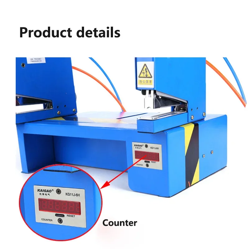 Double tête intelligente pneumatique agrafeuse électrique intelligent agrafeuse est pratique et pratique